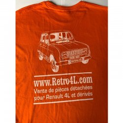 T-shirt Retro 4L - Taille XL